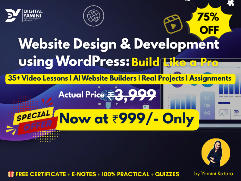 Website Designing and Development using WordPress
