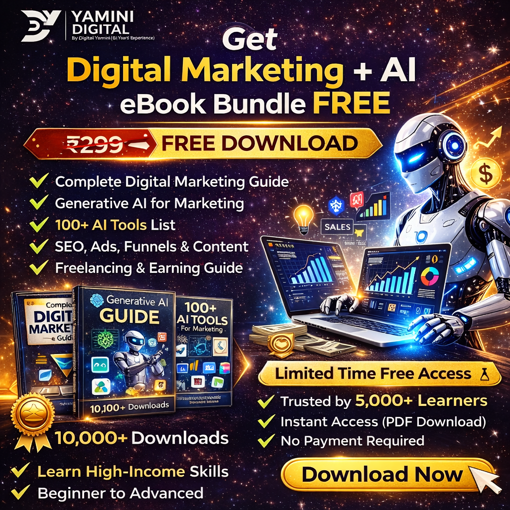 Digital Marketing and AI eBook Bundle_Digital Yamini